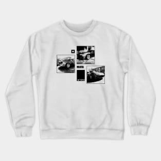 Mazda Miata MX-5 NB Black 'N White Archive Crewneck Sweatshirt